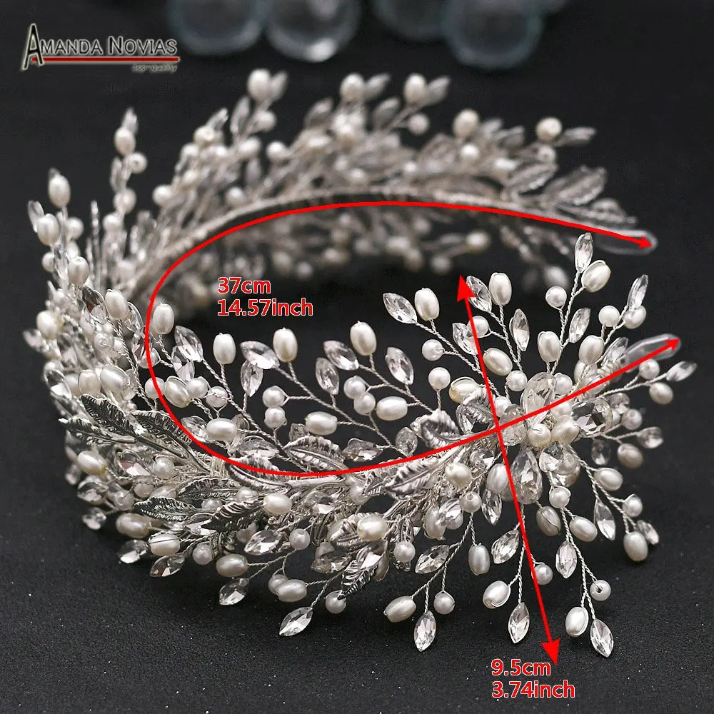 Bride Tiara Crown Hair Jewelry Accessories