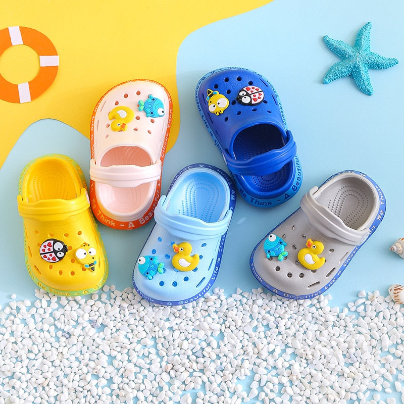 Baby Summer Sandals Girl Boy Unisex Mules Kids Beach Shoes