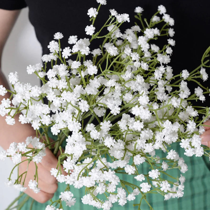 90 Heads 52cm Babies Breath Artificial Flowers Floral Bouquets