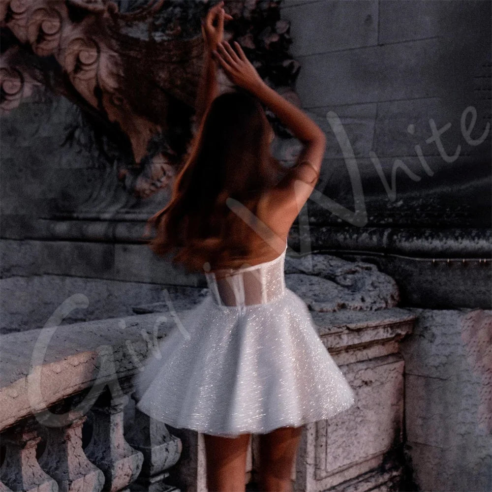 short wedding dress