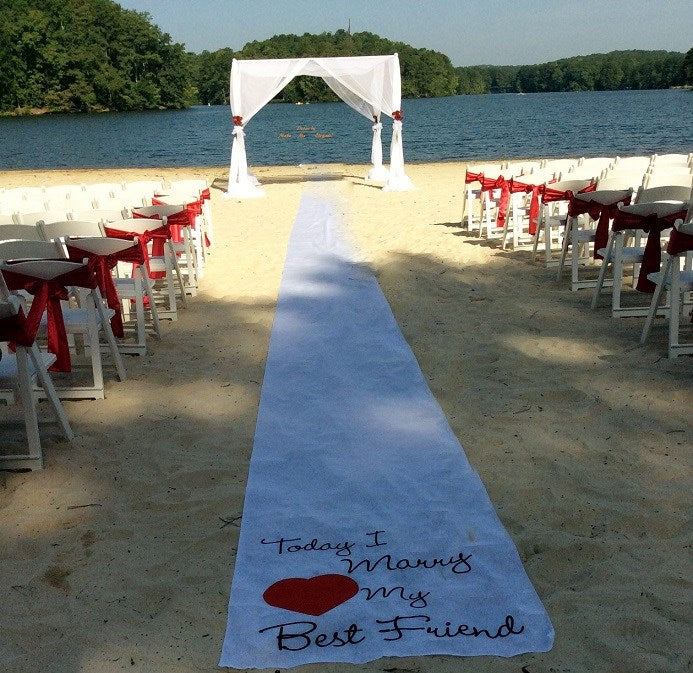 Outdoor Ceremony Set up - Make Me Elegant