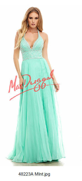 Ice Princess Gown by MacDuggal - Make Me Elegant