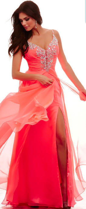 Coral Prom Dress Make Me Elegant Coral Prom Dress Make Me Elegant