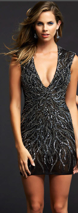Fireworks Dress by MacDuggal - only one left - Make Me Elegant