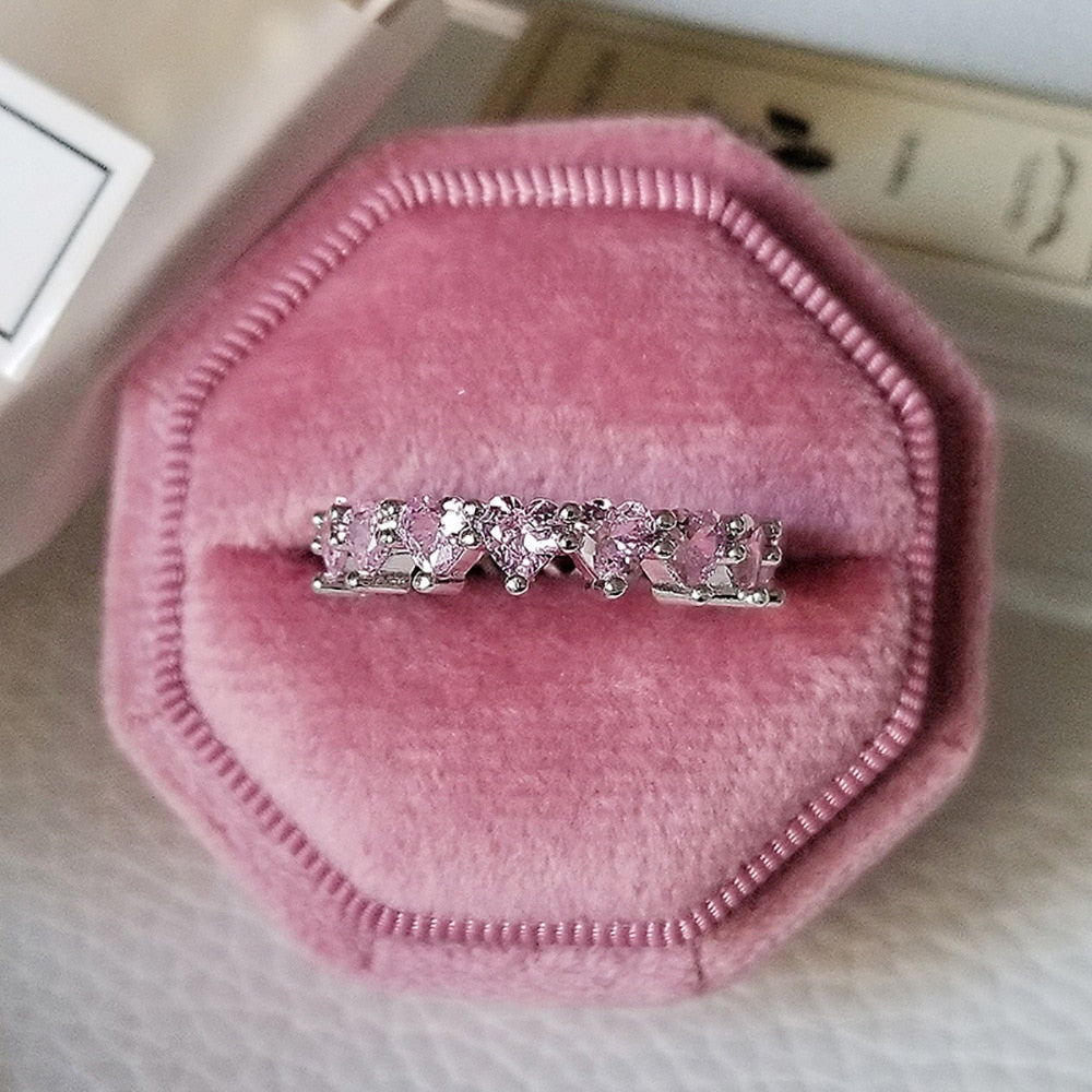 Wholesale Eternity Band Promise ring 925 Sterling silver Diamond cz Engagement Wedding Rings for women Men