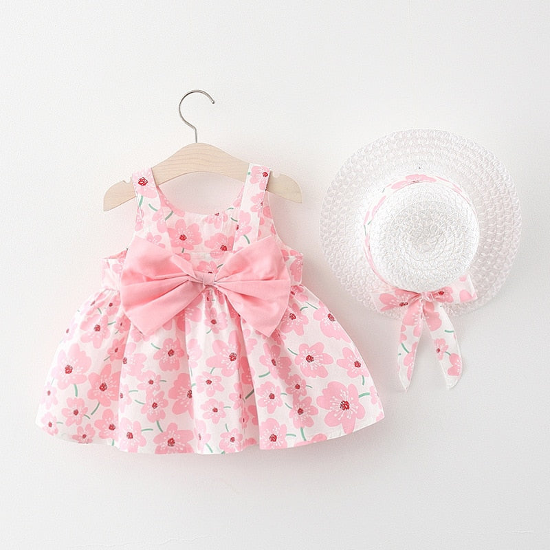 2Piece Baby Girl Beach Dresses