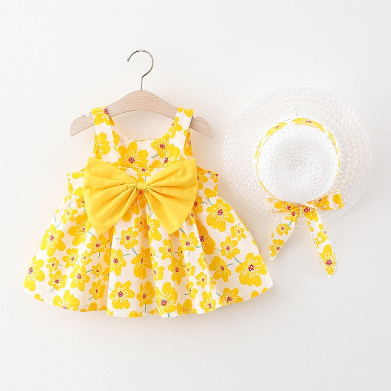 2Piece Baby Girl Beach Dresses