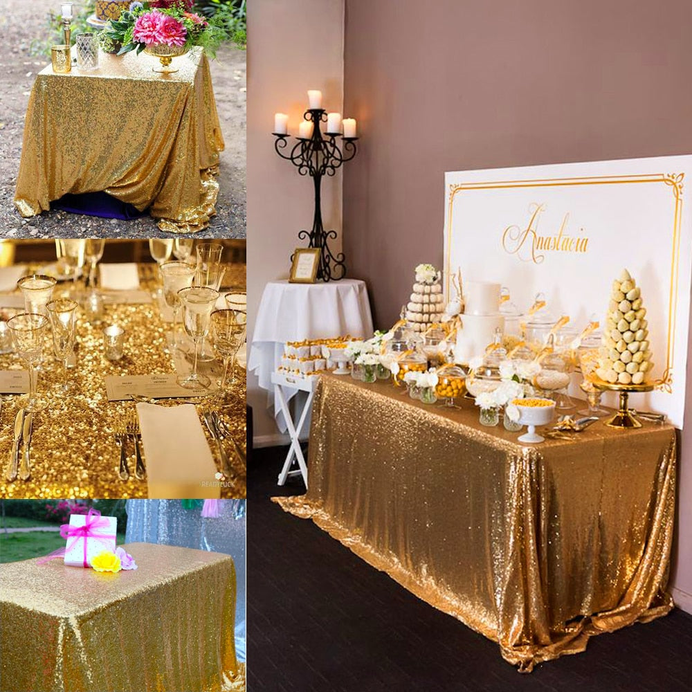 Glitter Sequin Table Cloth