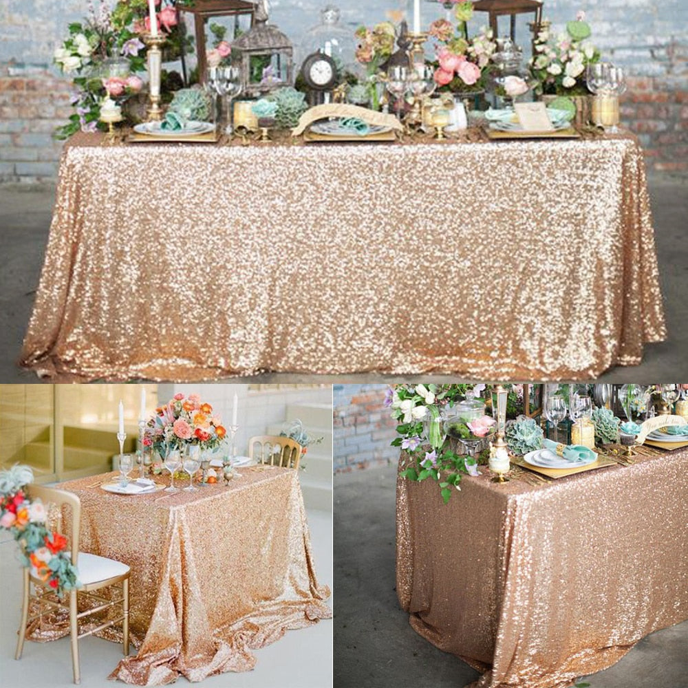 Glitter Sequin Table Cloth