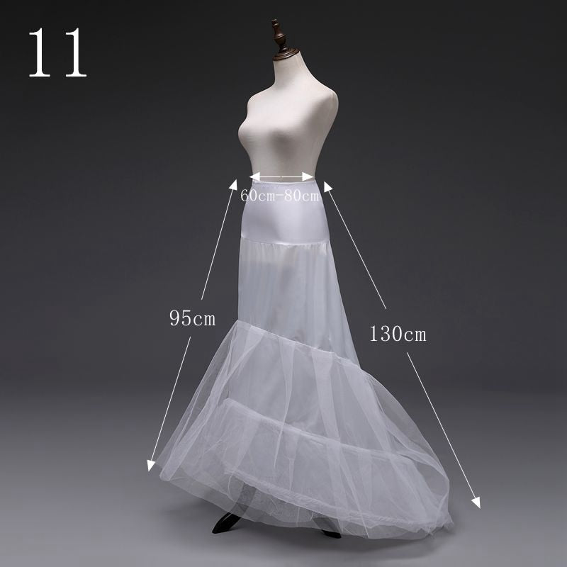White Bridal Wedding Petticoat Hoop Crinoline Quinceanera Sweet16