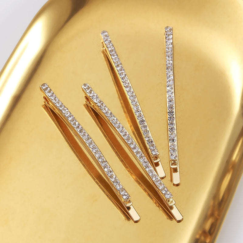 Rhinestones Hair Clip Hair Accessories Crystal Barrette Hair pins
