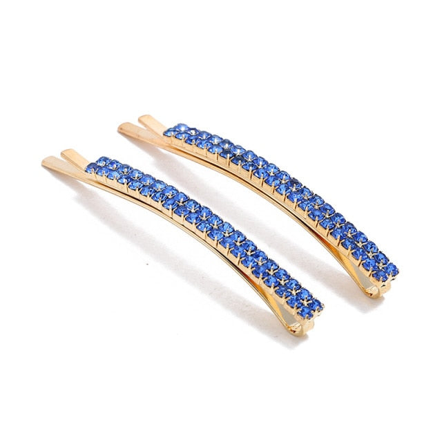 Rhinestones Hair Clip Hair Accessories Crystal Barrette Hair pins