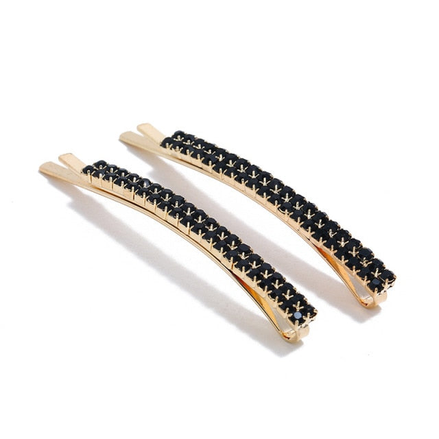Rhinestones Hair Clip Hair Accessories Crystal Barrette Hair pins