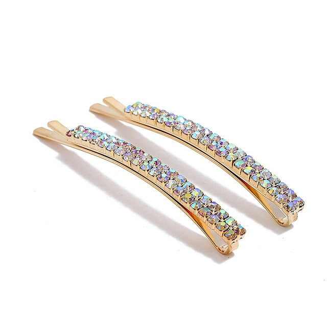 Rhinestones Hair Clip Hair Accessories Crystal Barrette Hair pins