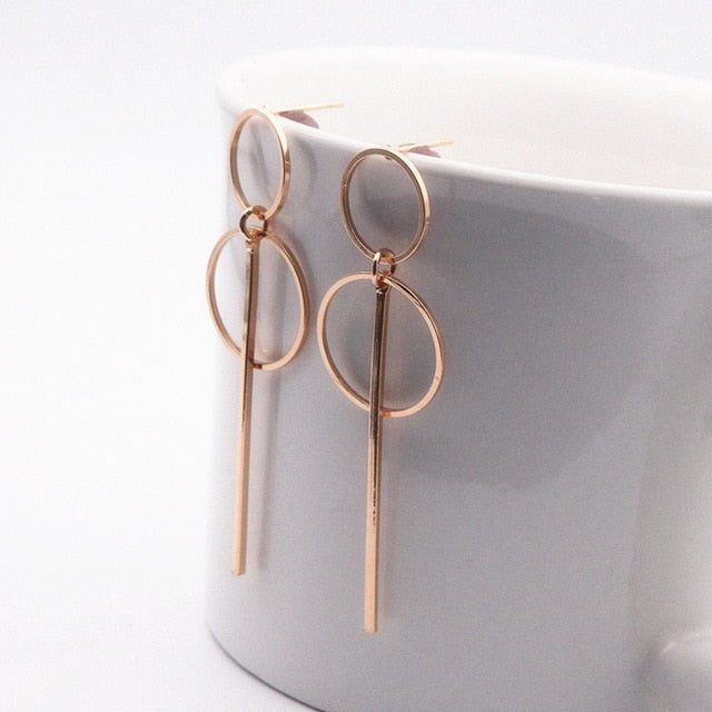 Luxury Crystal Flower Drop Dangle Earrings Party Gift Jewelry Accessory
