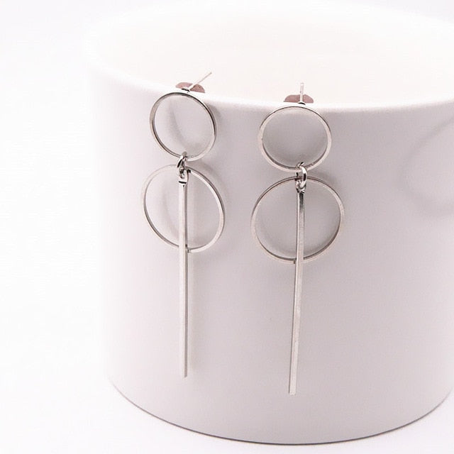 Luxury Crystal Flower Drop Dangle Earrings Party Gift Jewelry Accessory