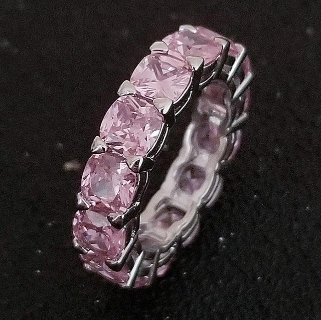 sterling silver wedding band eternity ring 925 sterling