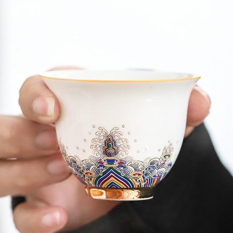White Coffee cups Tea cup Water Mug Small Tea bowl