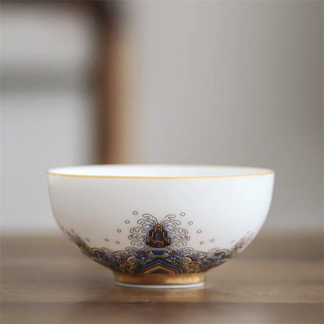 White Coffee cups Tea cup Water Mug Small Tea bowl