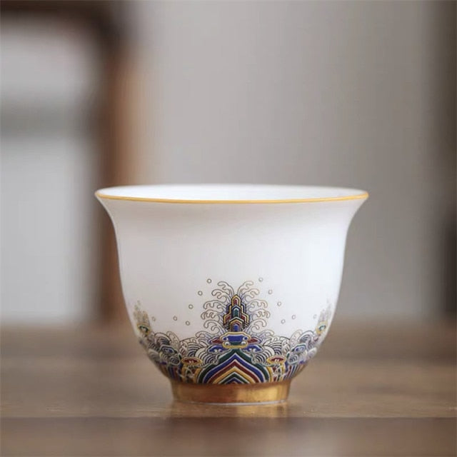 White Coffee cups Tea cup Water Mug Small Tea bowl