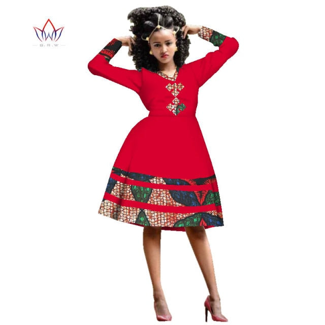 African Dress Print Dresses Plus Size Available