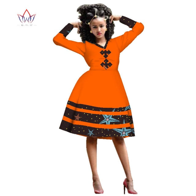 African Dress Print Dresses Plus Size Available