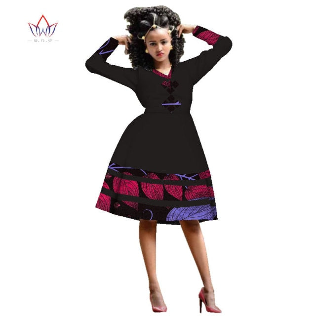 African Dress Print Dresses Plus Size Available