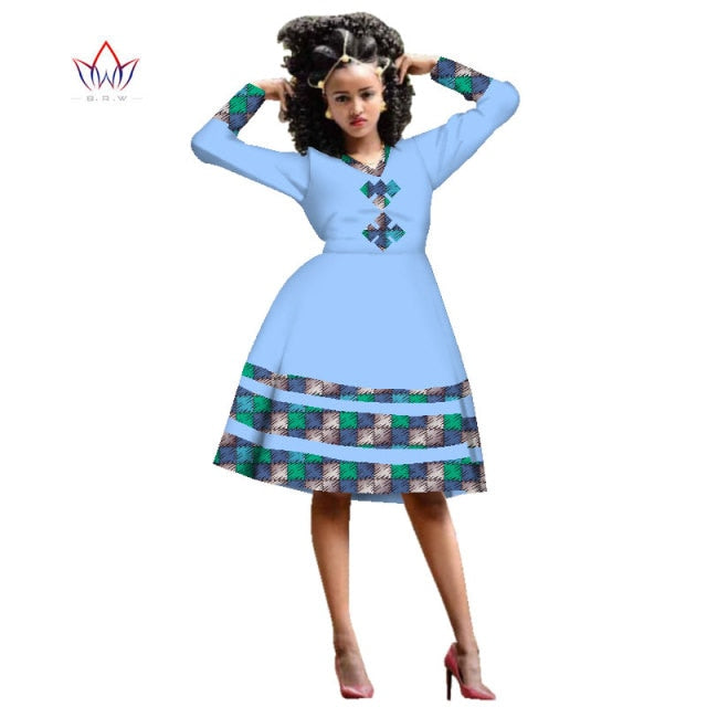 African Dress Print Dresses Plus Size Available