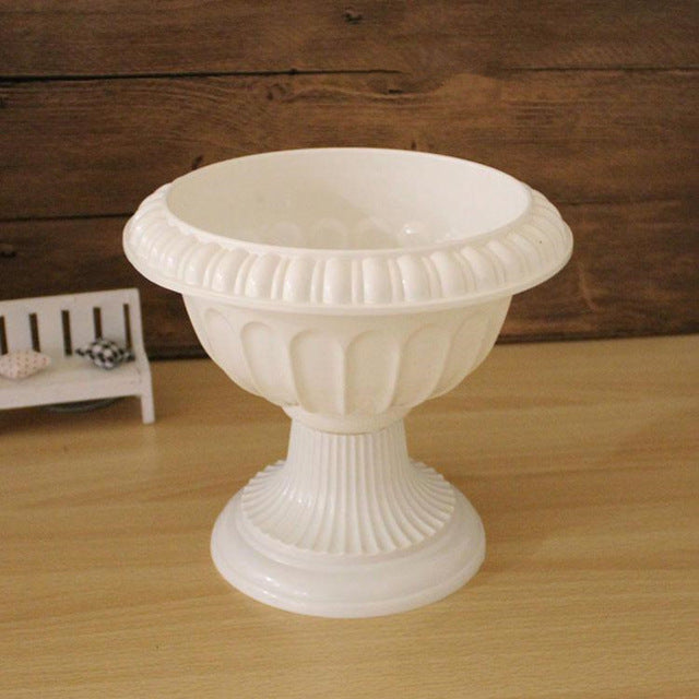 Hollow Design Luminous Wedding Roman Column LED Pillar lot 4 pieces White Red Blue Purple - Make Me Elegant