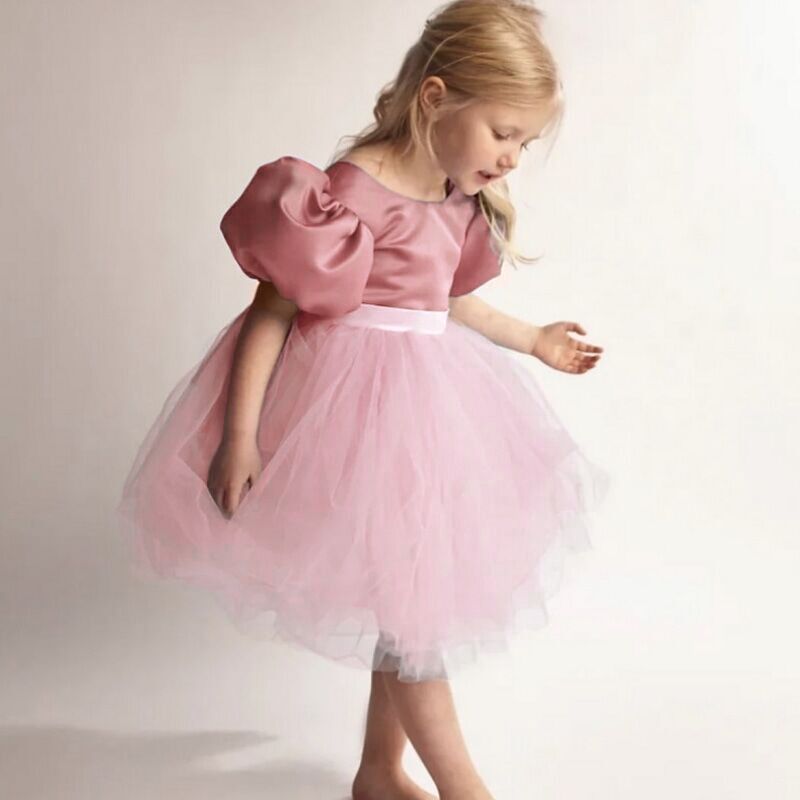 cute pink girl dress