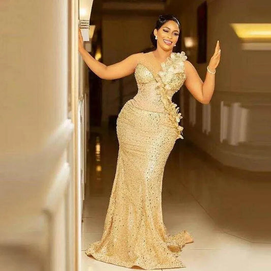 Gold Sequins dress