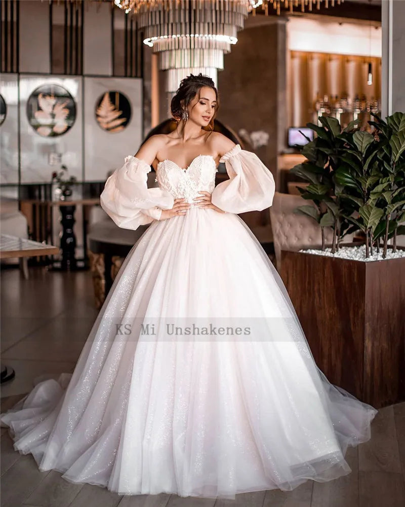 Dirty Pink Boho Wedding Dress Detachable Puff Sleeve Bridal Dresses Wi Make Me Elegant Dirty Pink Boho Wedding Dress Detachable Puff Sleeve Bridal Dresses Wi Make Me Elegant