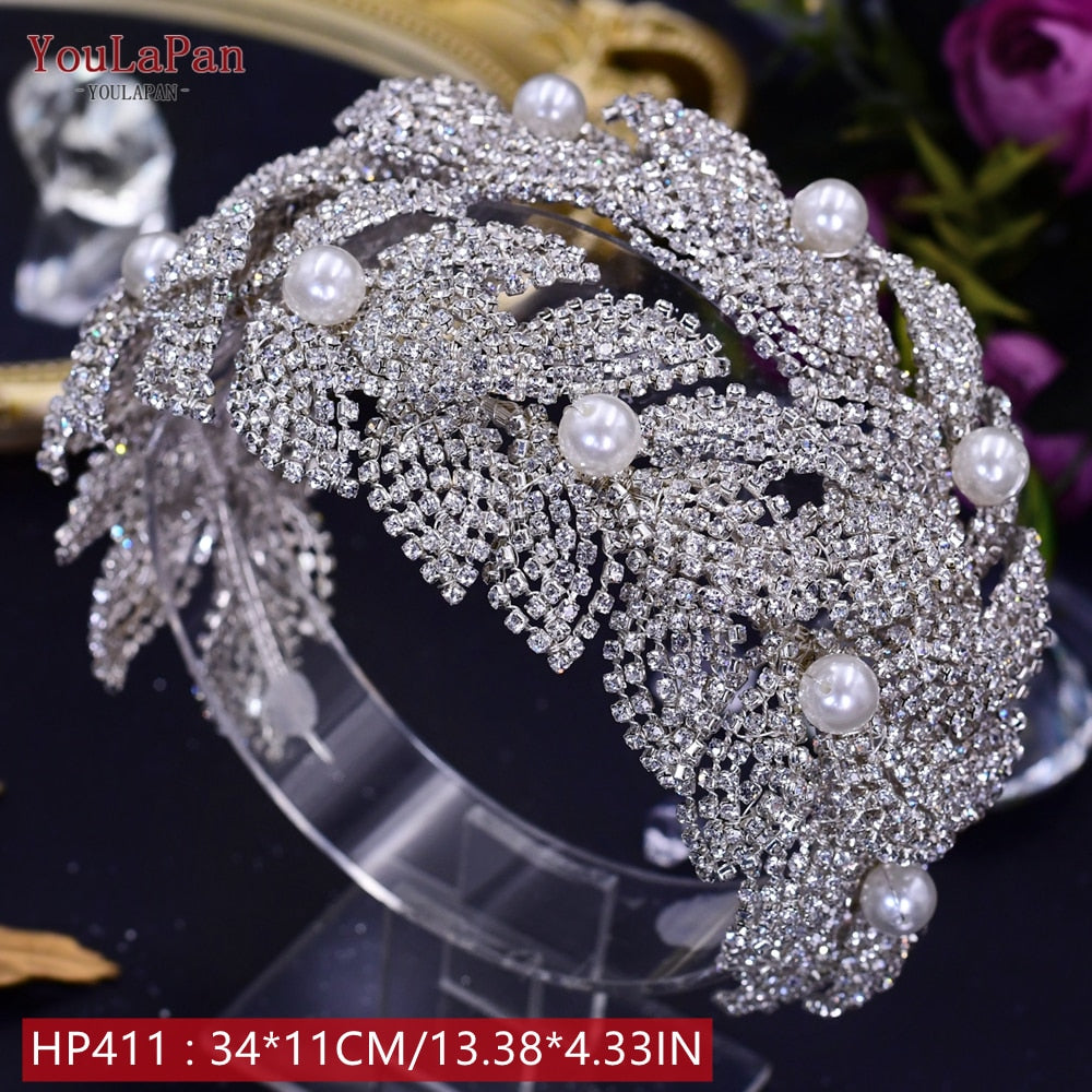 Luxury Bridal Crown Wedding Hair Accessories