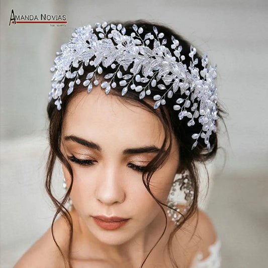 Bride Tiara Crown Hair Jewelry Accessories