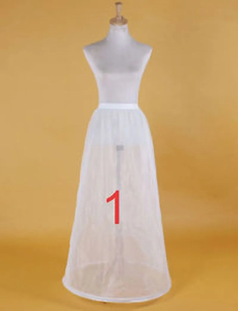 White 6 Hoops Big Petticoat Slips Tulle Skirts Long and Puffy Make Me Elegant White 6 Hoops Big Petticoat Slips Tulle Skirts Long and Puffy Make Me Elegant