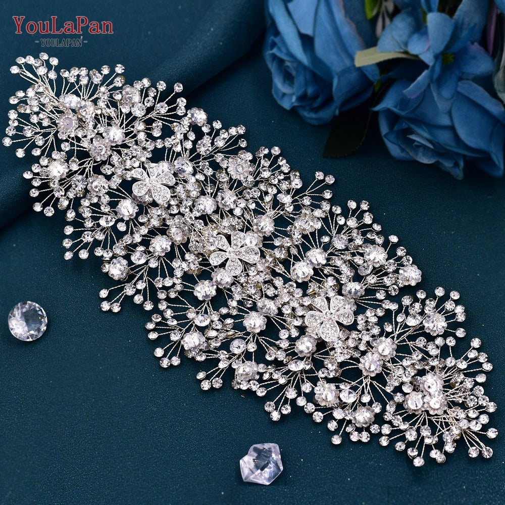 Bridal Tiara Crystal Wedding Crown Hair Accessories