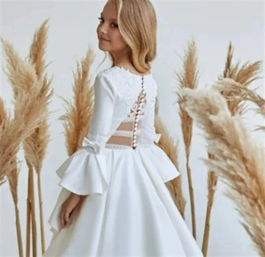 Luxury flower girl dress