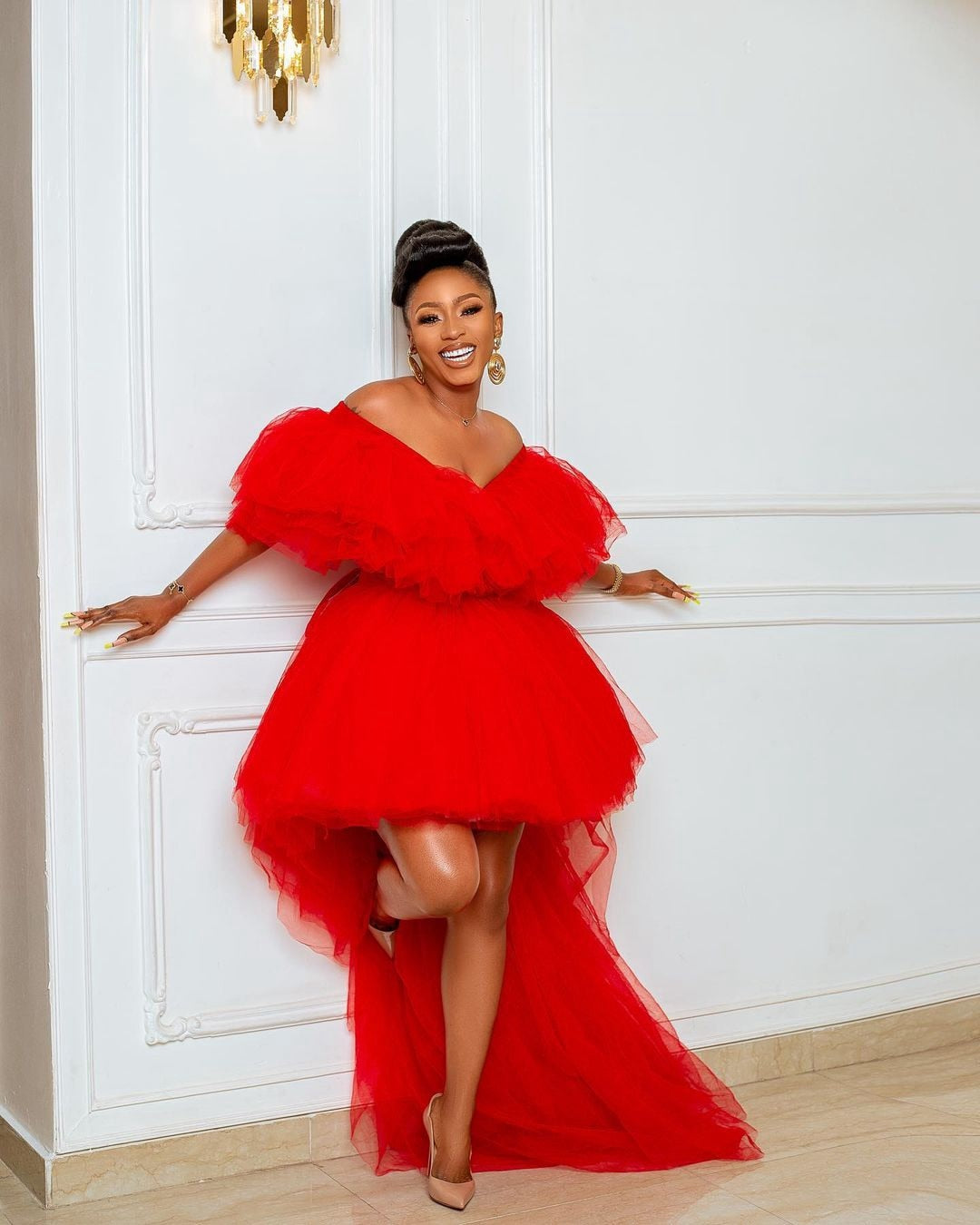 custom tulle dress