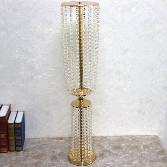 Beautiful Gold Chandelier Centerpiece