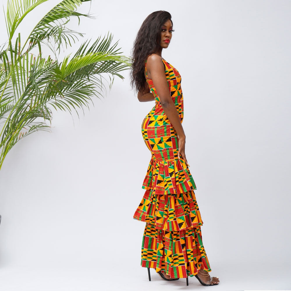 African Dresses Kente Dresses