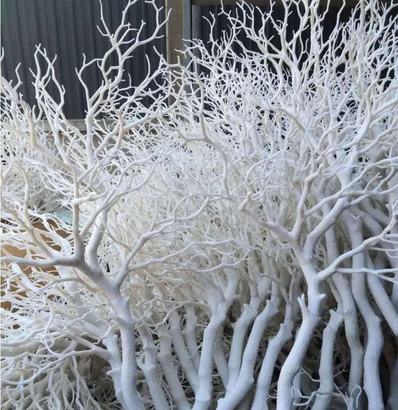 Party Decorations Props White Coral Tree Branches Centerpiece