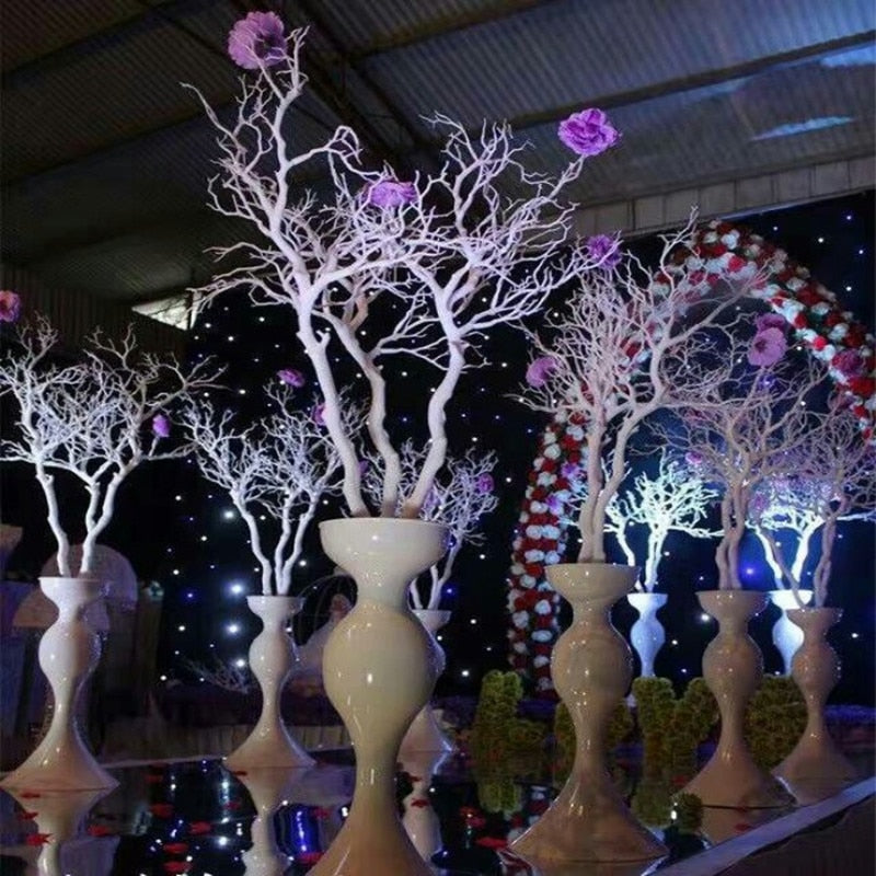 Party Decorations Props White Coral Tree Branches Centerpiece