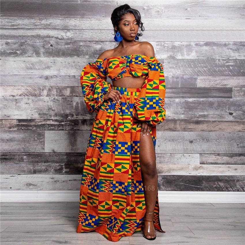 2 piece african dress hotsell