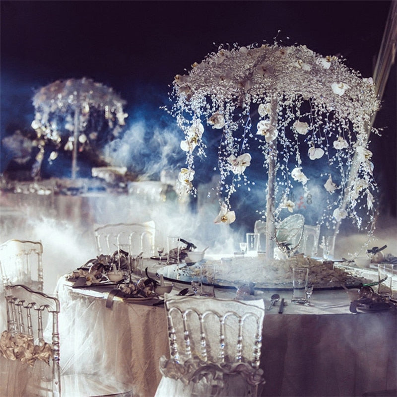 Beautiful umbrella wedding centerpiece decor 