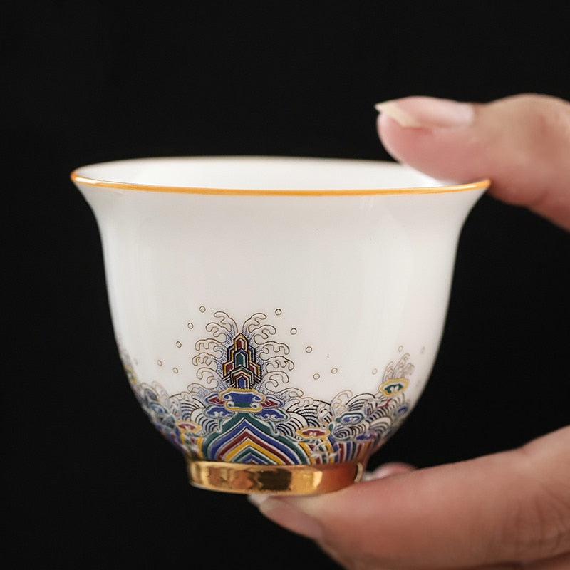 White Coffee cups Tea cup Water Mug Small Tea bowl
